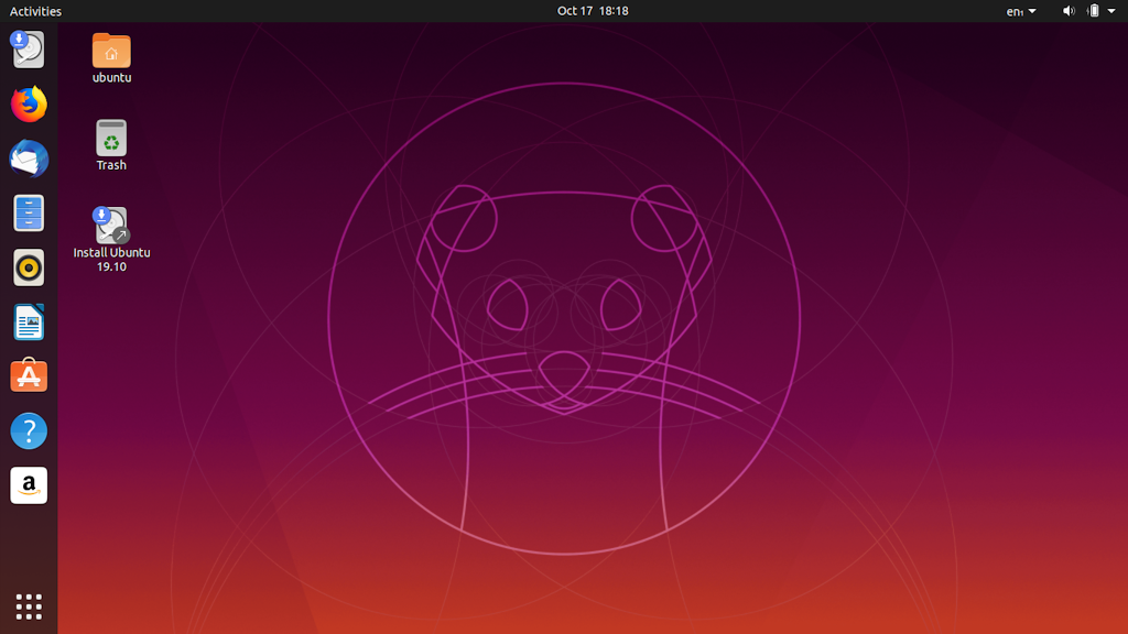 Ubuntu desktop