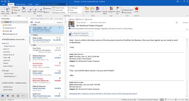 Microsoft Outlook 2016