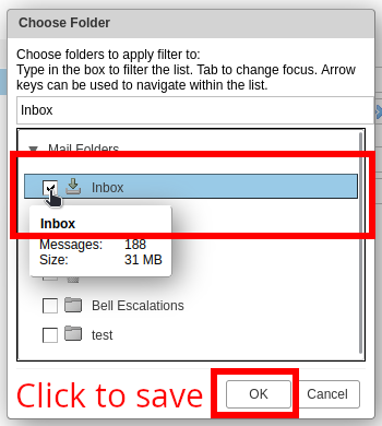 This will filter through your existing emails, and move any existing spam into your junk folder.