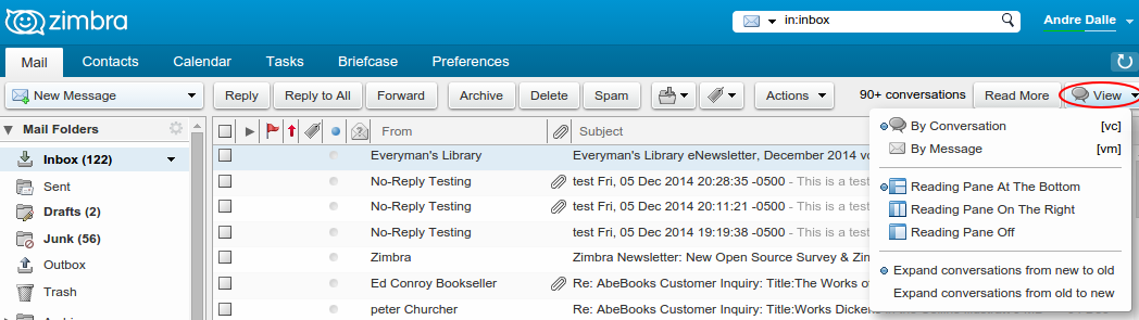 Zimbra8_advanced_view.png