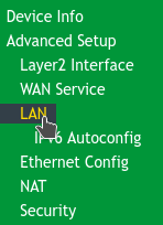 SmartRG Advanced DNS settings