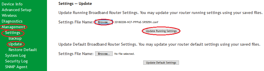 SmartRG-Settings-Update-Running Settings