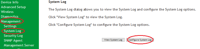 SR505n- System Log