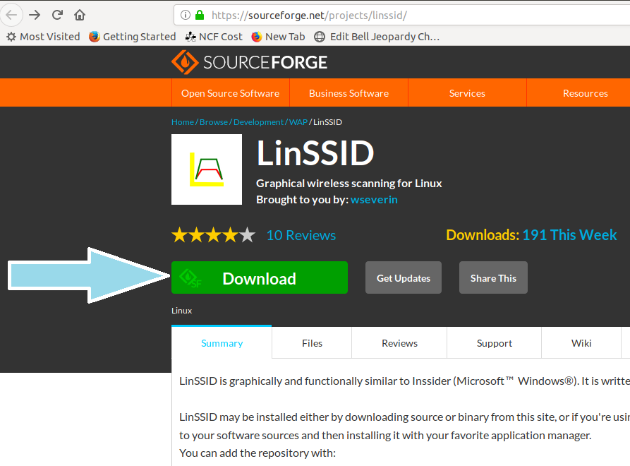 LinSSID Download Page