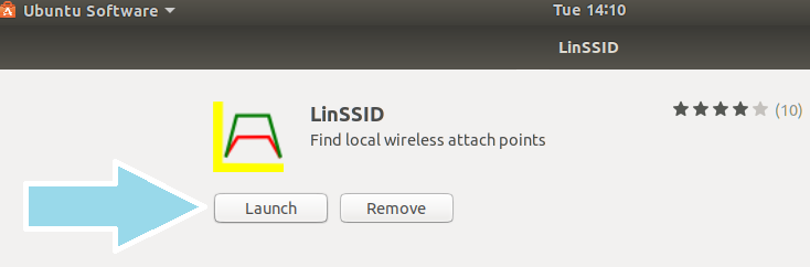 LinSSID Launch Confirmation